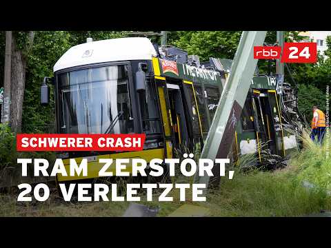 Schwerer Tram-Unfall Berlin: War der Fahrer zu schnell? thumbnail