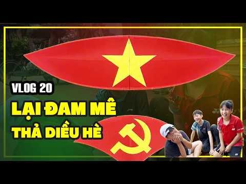 VLOG 20 - LẠI ĐAM MÊ THẢ DIỀU VÀO HÈ #VLOGS #CAULONGBOCONDUA #THADIEU #DIEUSAO  thumbnail