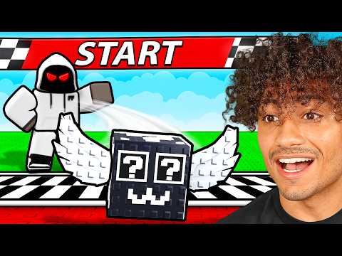 ROBLOX RACE A LUCKY BLOCK! thumbnail