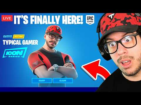 🔴 LIVE! - I GET MY ICON SKIN TODAY in FORTNITE! thumbnail