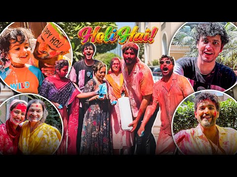 Holi celebration 2026 with family  thumbnail