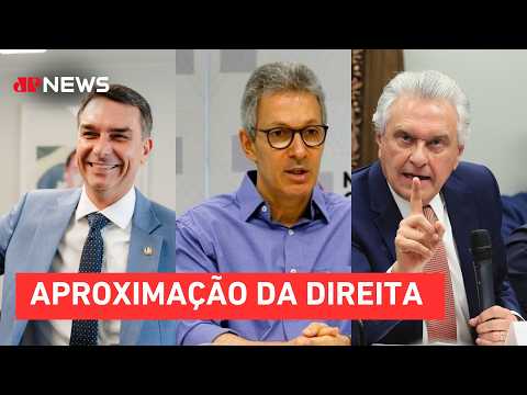 Flávio Bolsonaro pede união a Zema e Caiado para vencer o PT thumbnail