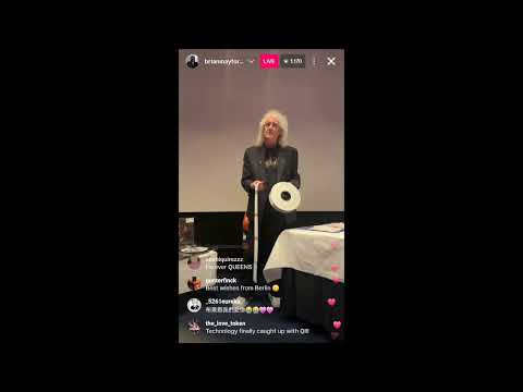 Queen II Album LIVE UNBOXING event - Brian May Instagram Live. thumbnail