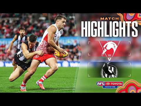 Sydney Swans v Collingwood Highlights | Round 10, 2026 | AFL thumbnail