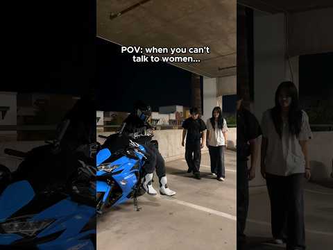I swear I can talk to women....#biker #bikelife #women thumbnail