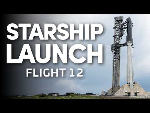 (SCRUB) SpaceX Starship Flight 12 - LAUNCH STREAM thumbnail