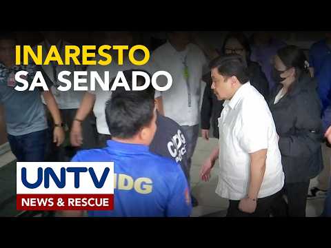 Sen. Jinggoy Estrada, inaresto sa Senado dahil sa kasong plunder thumbnail
