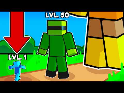A Cada PASSO fico GIGANTE no Minecraft! thumbnail