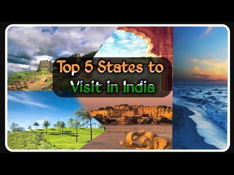 best places to visit in india ||top 5 states in india for tourist || lets travel with prem || thumbnail