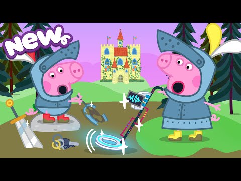 Peppa's SUPER FUTURISTIC Metal Detector 🏰 SECRET ITEM FOUND! 🔑 Peppa Pig Tales 2026 🐷 BRAND NEW thumbnail