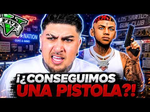 ¿¡CONSEGUIUMOS NUESTRA PRIMERA PISTOLA!? ¡A CUELLO CONTRA LOS BALLAS! ?? | GTA RP thumbnail