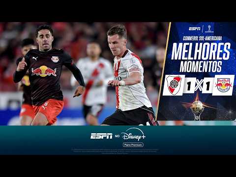 RED BULL BRAGANTINO LEVA GOL NO FIM, EMPATA COM RIVER PLATE E TEM VAGA AMEAÇADA NA SUL-AMERICANA thumbnail