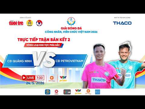 Trực tiếp: CĐ Quảng Ninh gặp CĐ Petrovietnam - Tứ kết Vòng loại khu vực phía Bắc thumbnail