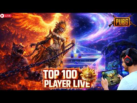 LET'S MAINTAIN RANK 100 TOP | PUBGLIVE #Conqueror #customroom  #canada  #india #gaming thumbnail
