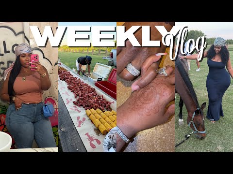 Married Life Vlog | Surprise Reveal Dinner • His Ring Is Back • Influencer Event • Sunday Funday thumbnail