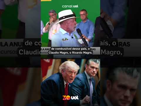 Lula critica decisão dos EUA sobre facções: “Não aceitaremos ser tratados como moleques” thumbnail