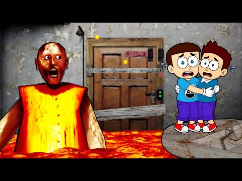 Lava Granny in Granny Chapter 1 - Door Escape | Shiva and Kanzo Gameplay thumbnail