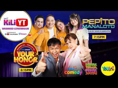 KiliYT: May 23, 2026 (LIVE) | Pepito Manaloto, Your Honor | Kapuso Stream thumbnail
