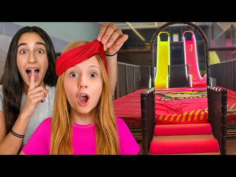 Nastya and Evelyn compete in the adventure park thumbnail