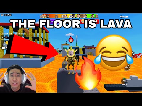 LARI WOI THE FLOOR IS LAVA 😂🔥 thumbnail
