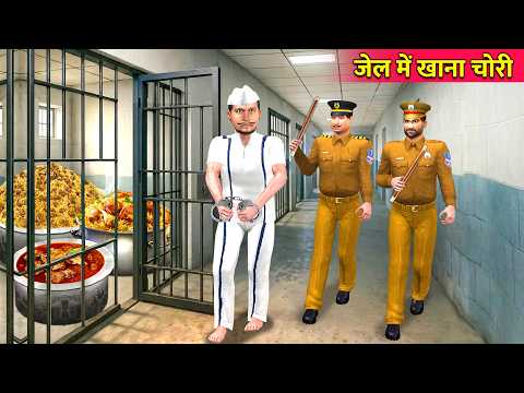 Jail Mei Khana Chori Prisoner Vs Jailer Ka Khana Chori Chicken Biryani Street Food Hindi Kahaniya thumbnail