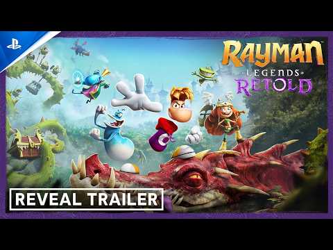 Rayman Legends Retold - Reveal Trailer | PS5 Games thumbnail