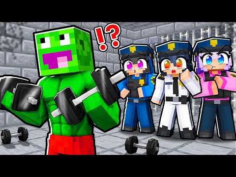 TRENUJĘ w WIĘZIENIU żeby ZASKOCZYĆ DZIEWCZYNY z POLICJI w Minecraft! *śmieszne* thumbnail