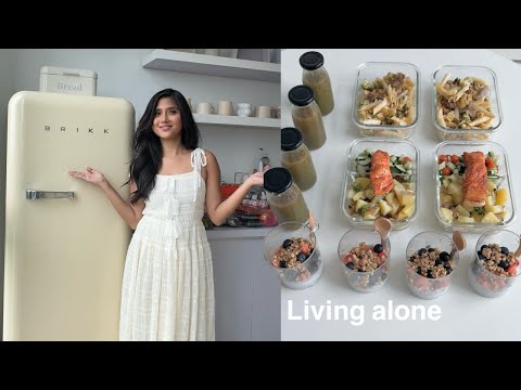 Living alone • meal prep, grocery run, ref restock, & shopee haul  ? thumbnail