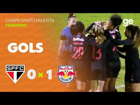 SÃO PAULO 0 X 1 BRAGANTINO | GOL | CAMPEONATO PAULISTA FEMININO | sportv thumbnail