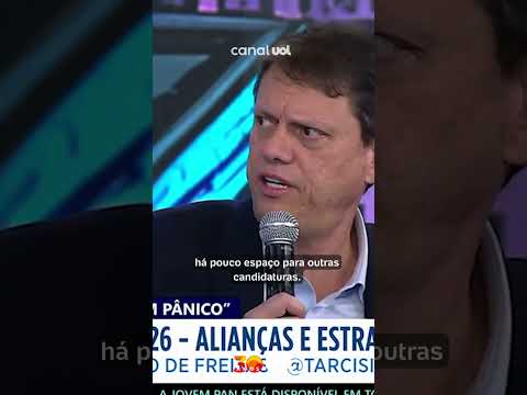 Tarcísio diz que há pouco espaço para terceira via e reafirma que vai apoiar quem Bolsonaro escolher thumbnail
