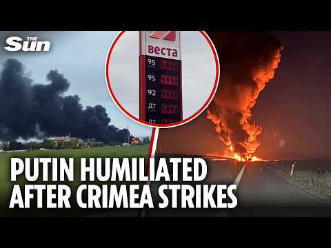 Humiliation for Putin as occupied Crimea forced to ration petrol after Ukrainian drone strikes thumbnail
