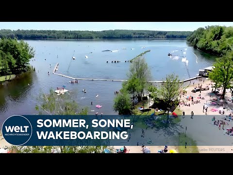 BLEIBTREUSEE: Wakeboard, Strand und Sommer - der Saisonstart am Wasserskipark in Brühl läuft thumbnail