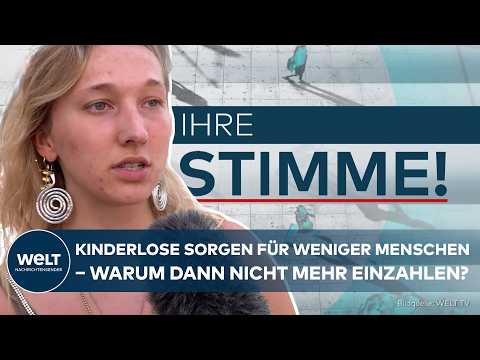 KINDERLOSE SOLLEN MEHR ZAHLEN! Renten-Idee sorgt für Unruhe in Deutschland | Ihre Stimme thumbnail