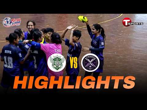 HIGHLIGHTS | Fakir FC vs Ansar & Xenon FC | Women's match | Futsal League Bangladesh 2025-26 thumbnail
