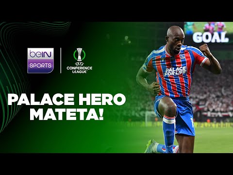 Palace fans erupt as Mateta scores HISTORIC winner! | UECL 25/26 Moments thumbnail