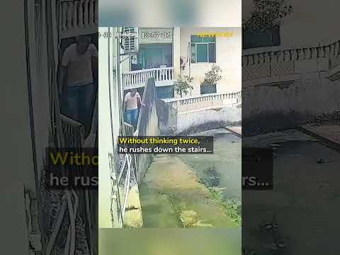69-Year-Old Hero Saves Drowning Toddler 👏 thumbnail