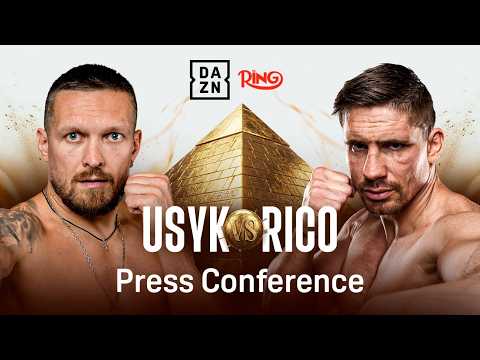 ? Usyk vs Rico | CONFERENZA STAMPA in DIRETTA | DAZN Fighting thumbnail