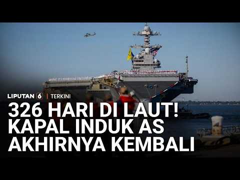Kapal Induk Raksasa AS Pulang Usai Operasi Iran dan Maduro | Liputan 6 thumbnail