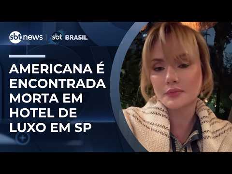 Influenciadora americana é encontrada morta em hotel de luxo no centro de SP | #SBTBrasil thumbnail