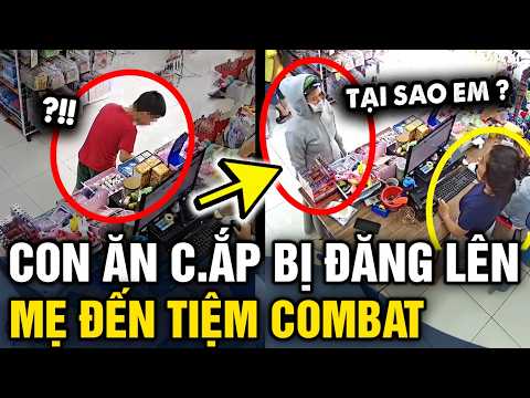 Con trai THÓ ĐỒ HIỆU SÁCH bị đăng lên mạng mặt, người mẹ nhận ra con ĐẾN COMBAT | Tin 3 Phút thumbnail