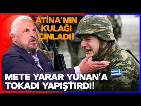 METE YARAR HİÇ ACIMADI! Canlı Yayında Yunanistan'a Ağır Tokat! thumbnail