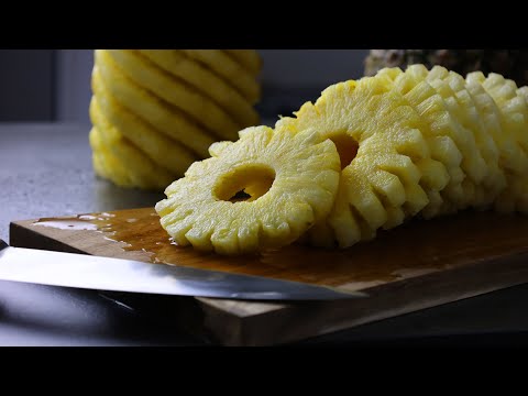 How to cut a pineapple without too much waste thumbnail