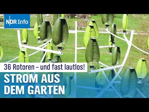 Erster privater Windbaum: Wie 36 Mini-Turbinen Energie erzeugen | NDR Info thumbnail