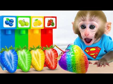 Monkey Baby Bon Bon and the little duck get lost in a dinosaur world and are chased. thumbnail