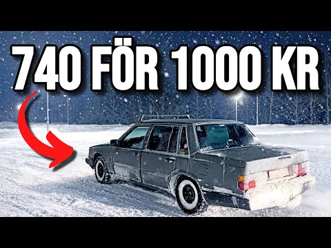KÖPER SVERIGES ABSOLUT BILLIGASTE VOLVO 740 *sUnK* - [VLOGG #813] thumbnail
