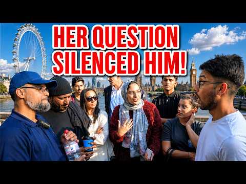 Her Questions Silences Him! Hashim Vs Agnostic | Speakers Corner | Hyde Park thumbnail
