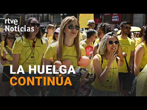 El CONFLICTO EDUCATIVO se EXTIENDE a OTRAS ETAPAS EDUCATIVAS como la PAU | RTVE Noticias thumbnail