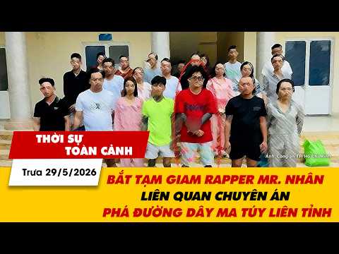 TSTC trưa 29/5: Bắt tạm giam rapper Mr. Nhân liên quan chuyên án phá đường dây ma túy liên tỉnh thumbnail