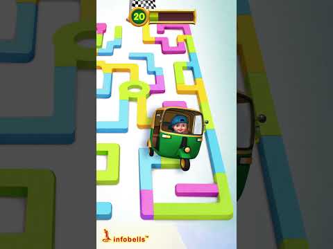 Kids Puzzle Games - என்னை என் வீட்டிற்கு அழைத்துச் செல்ல முடியுமா? - Autorickshaw Game | Infobells thumbnail