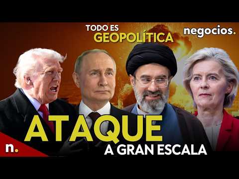 TODO ES GEOPOLÍTICA: Irán lanza un ataque a gran escala, EEUU en alerta total y Rusia avisa a Europa thumbnail